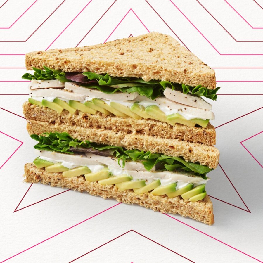 Sandwich Hühnchen Avocado