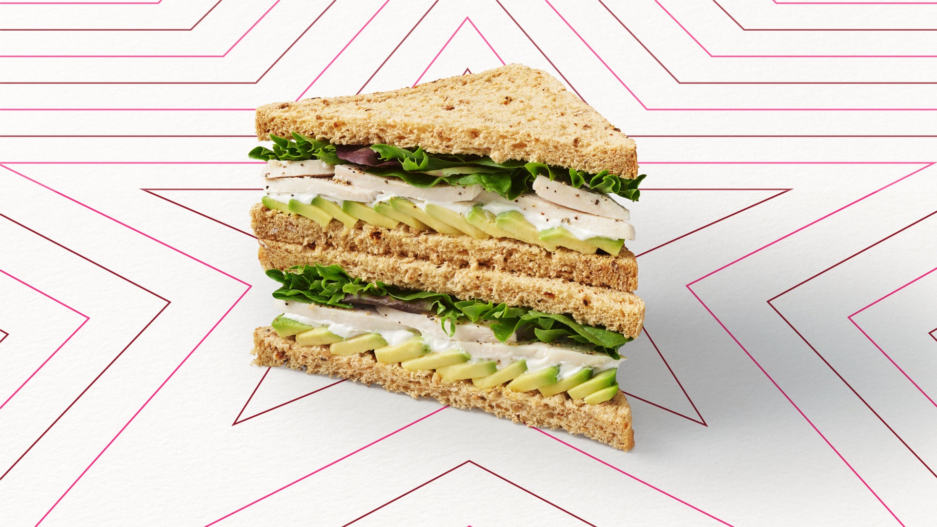Sandwich Hühnchen Avocado