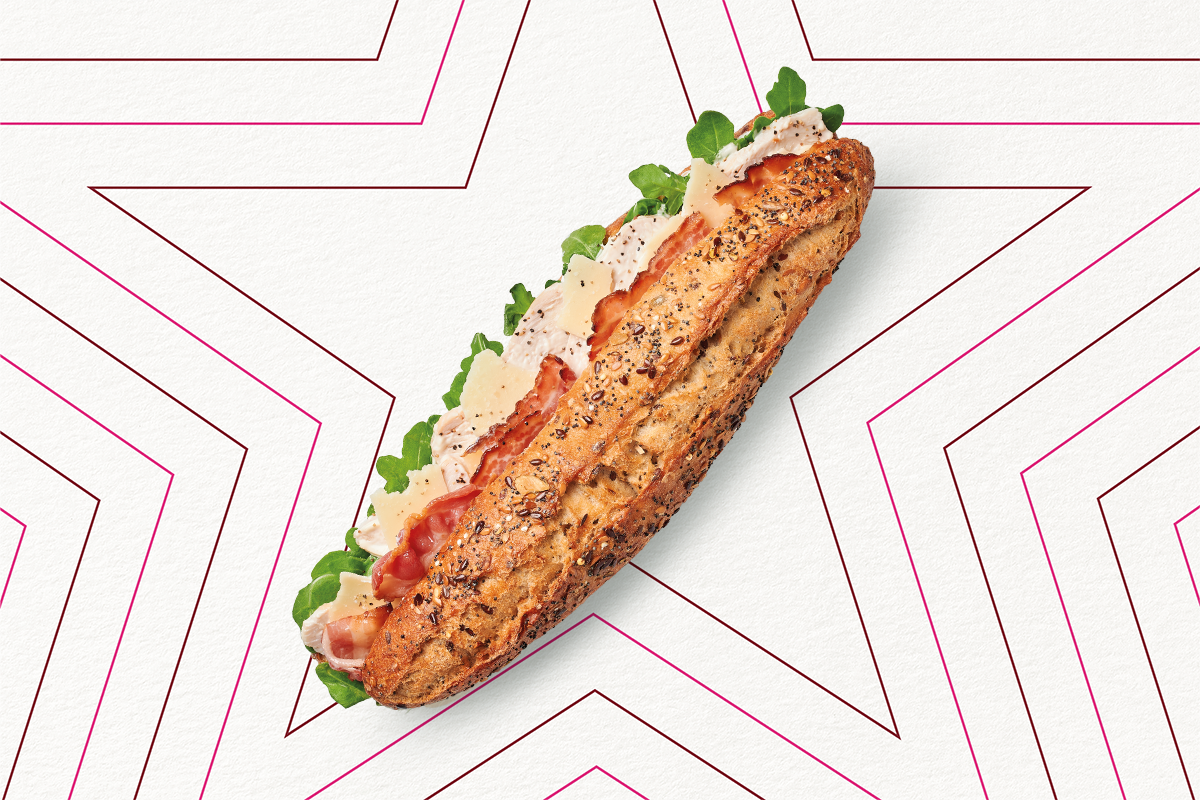 Hähnchen-Bacon Baguette