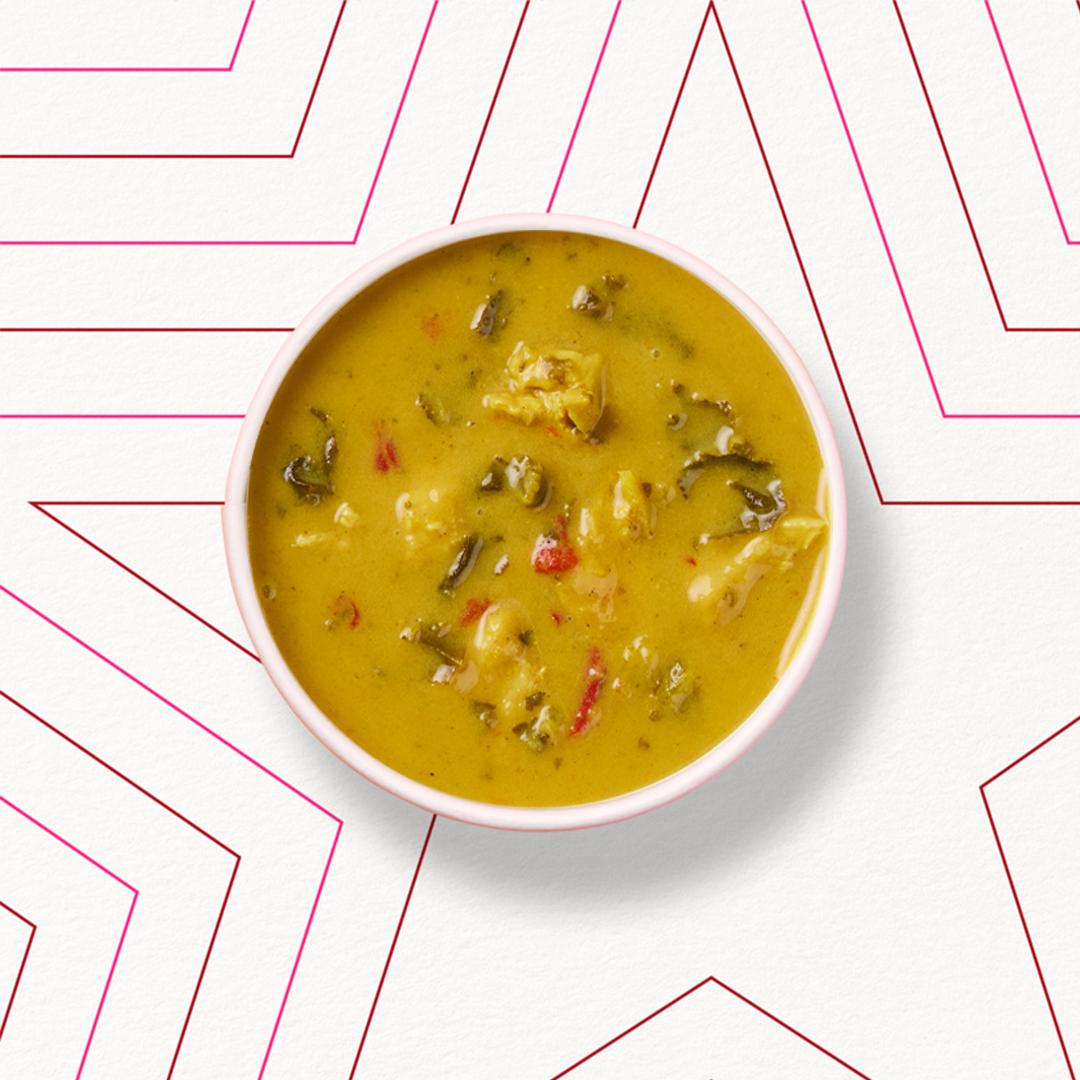Hühnersuppe mit Kokosmilch
