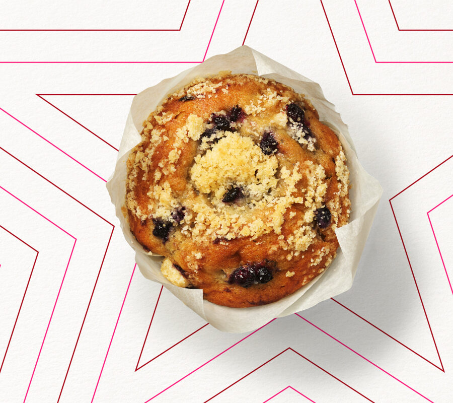 Blaubeer Muffin