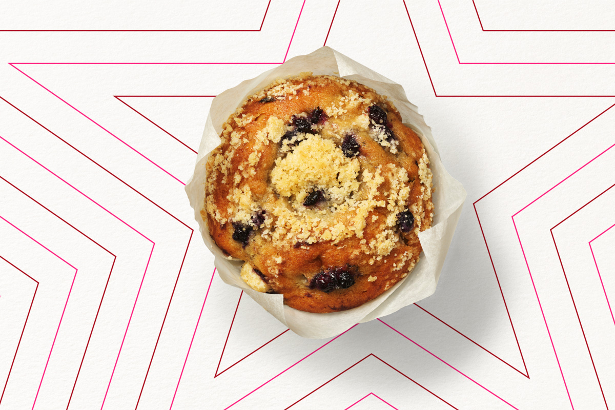 Blaubeer Muffin