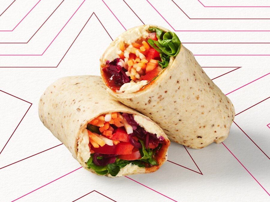 Wrap mit Hummus und Chipotle
