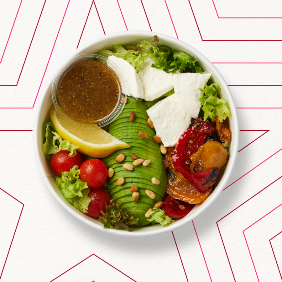 Bowl Avocado und Mozzarella