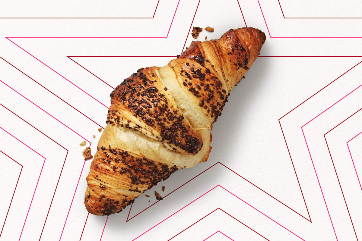 Schokoladen Croissant