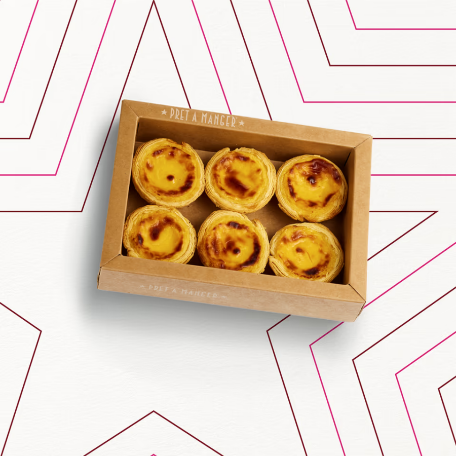 Pastel de Nata Box (6 Stück)